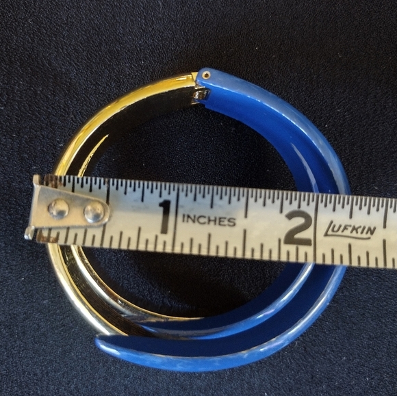 Gold and Blue Bracelet - Picture 7 of 9